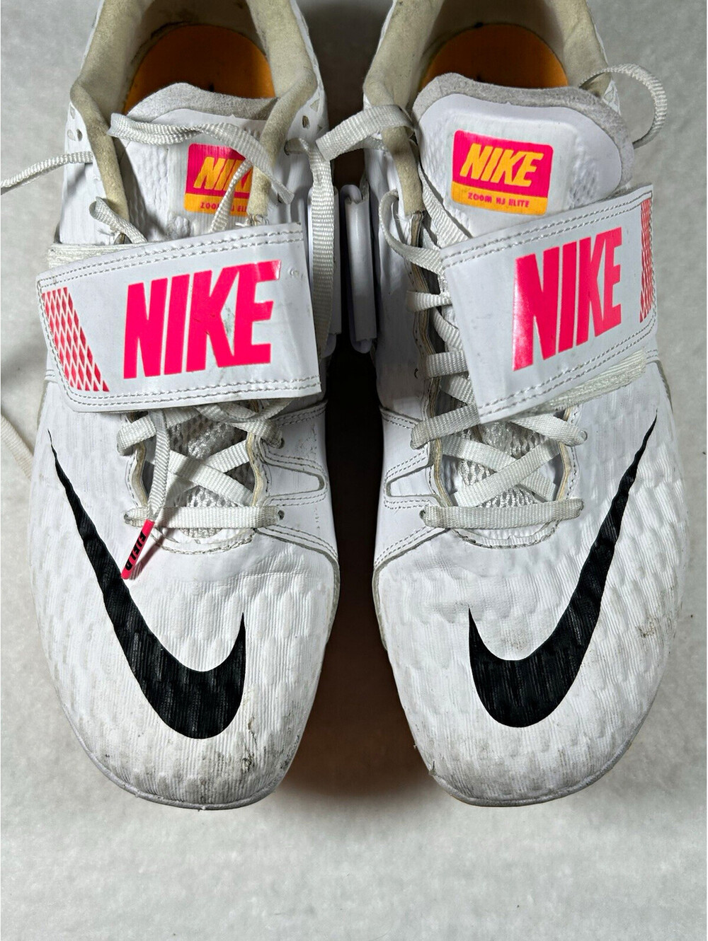 Nike Zoom HJ Elite High Jump Track Spikes White/Pink/Black 806561-102